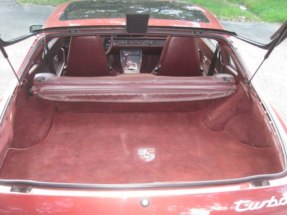 Rear hatch area showing nice condition
