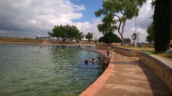 Balmorhea State Park - spring fed swimming hole