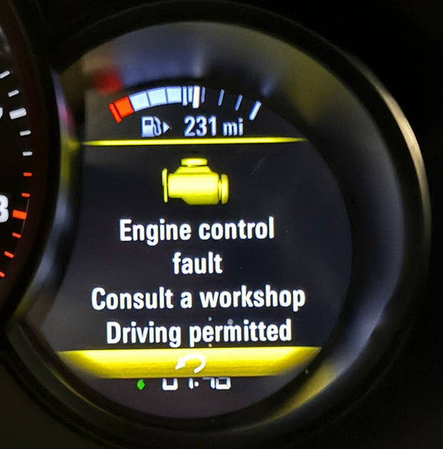Dash code after first service