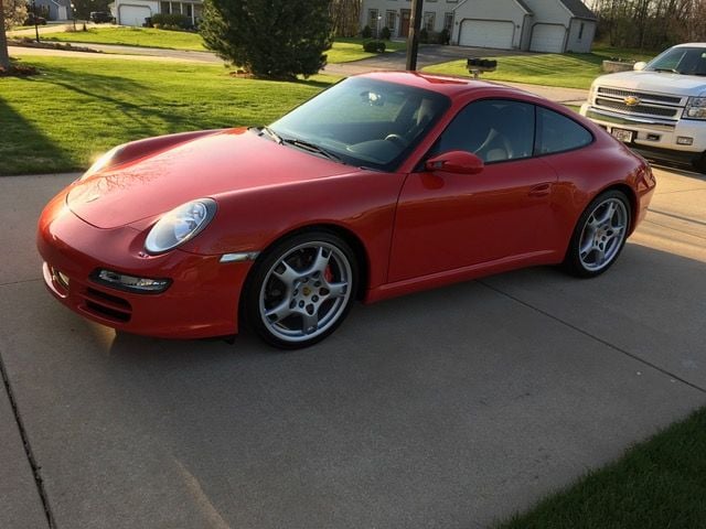 2005 Porsche 911 - 2005 911S, 26,500 miles on New Porsche engine - Used - VIN WP0AB29995S741383 - 26,500 Miles - 6 cyl - 2WD - Automatic - Coupe - Red - New Berlin, WI 53151, United States