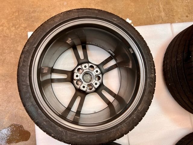 Wheels and Tires/Axles - Rare Porsche OEM 997 Turbo II wheels, Center caps, Michelin PS4S tires & TPMS - Used - 1999 to 2023 Porsche 911 - Arlington, VA 22207, United States