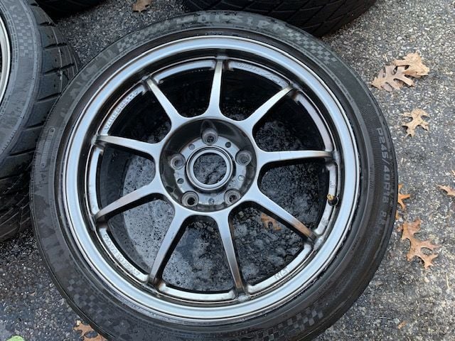 Wheels and Tires/Axles - 1 set of 18 Inch OZ ALLEGGERITA HLT Wheels in Anthracite 997 NB & GT3 Fitment/Hoosier - Used - 2005 to 2011 Porsche 911 - Syosset, NY 11791, United States