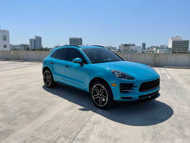 2023 Used Porsche MACAN S PREMIUM PKG NEW 2023 MACAN S MIAMI BLUE