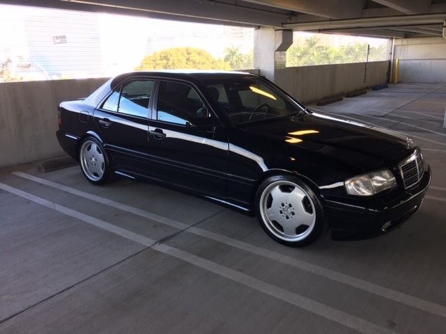 1998 Mercedes-Benz C43 AMG - 1998 AMG Mercedes Benz C43 - Low Mileage Pristine Example - Used - VIN WDBHA33G8WF742063 - 39,712 Miles - 8 cyl - 2WD - Automatic - Sedan - Black - Miami Beach, FL 33139, United States