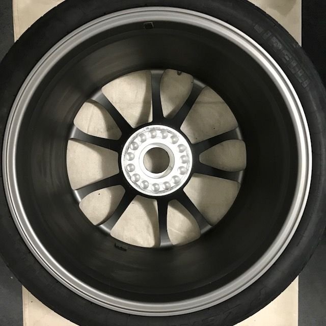 Wheels and Tires/Axles - 991 GT3 OEM wheels in Platinum Satin - Used - 2014 to 2019 Porsche GT3 - Summit, NJ 07901, United States