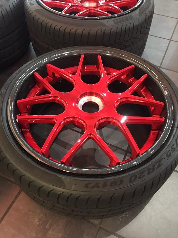 Wheels and Tires/Axles - Avant- Garde Porsche centerlock wheels and Pirelli tires - Used - All Years Porsche All Models - Alpharetta, GA 30005, United States