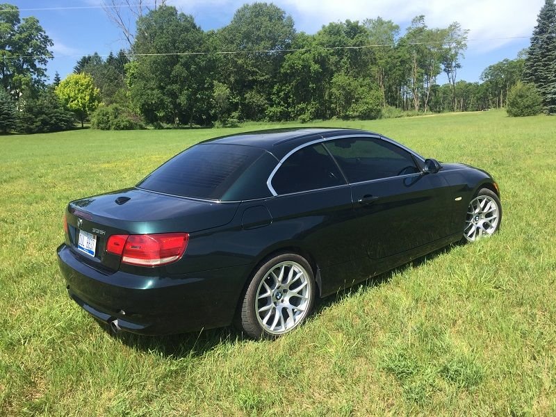 2008 BMW 335i convertible E93 Deep Green Metallic (MI) Rennlist