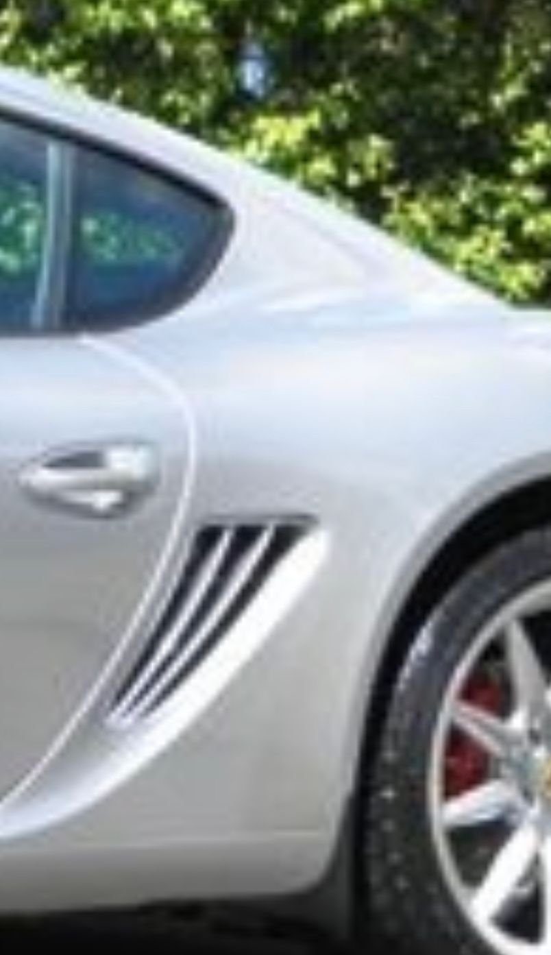 Exterior Body Parts - 987 side vents in silver - New or Used - 2009 to 2012 Porsche Cayman - Nashville, TN 37027, United States