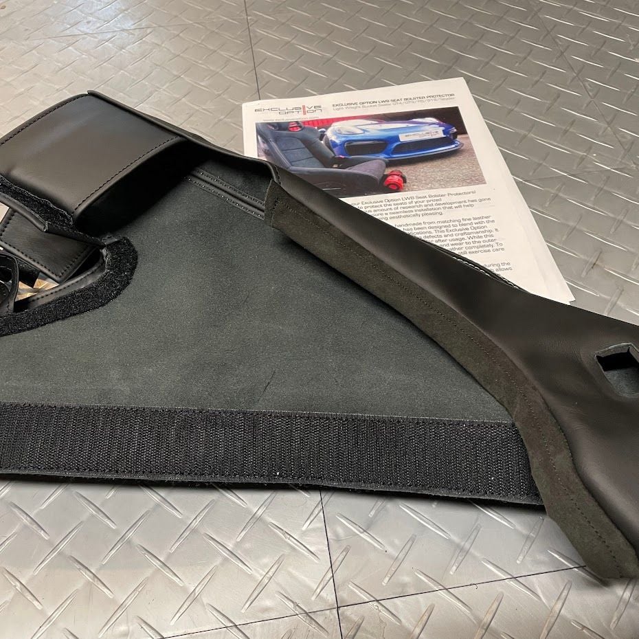 2018 Porsche GT3 - Exclusive option black leather with platinum stitching driver and passenger bolster protectors in perfect condition. $500 obo shipped to Lwr 48 w/ tracking and insurance. - Interior/Upholstery - $450 - San Rafael, CA 94901, United States