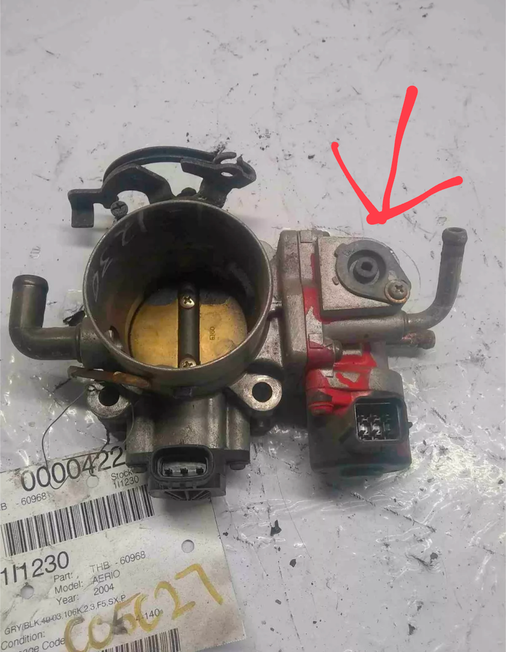 The plate that I am missing. (Image found from eBay listing)