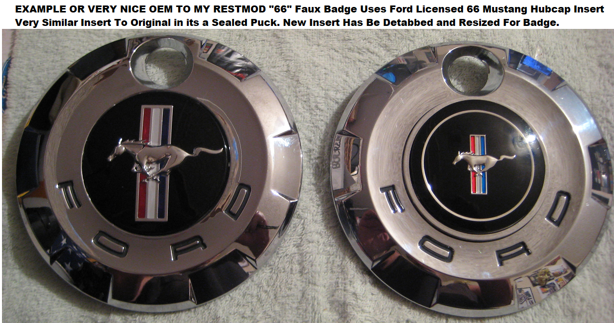 Very Nice Original VS My 66 Restomod With Chrome Surround