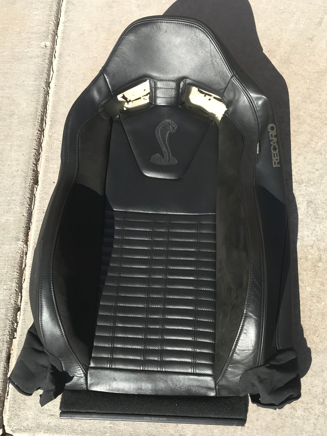 For Sale Ford Mustang Shelby GT500 Recaro Leather OEM Seat Skins The