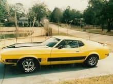 1973 Mustang Mach 1 (how I miss her)
