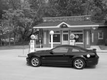 my car b and w pic2 april 2010