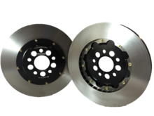 Morris Engineering 2 piece Lightweight Rotors.  16 lb lighter than OEM Brembo Rotors for 10-14 Mustang GT / Boss 302 / GT500 (07-12)