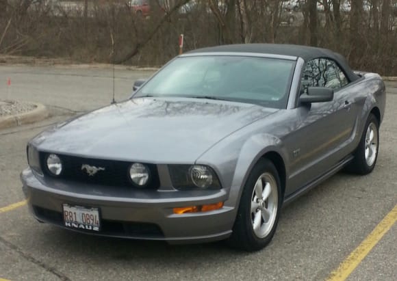 My 07 GT Convertible named what else, Eleanor.