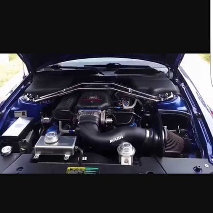 Keeping it clean under the hood!  Roush racing performance mods. Mother thumpr cams and BAMA chiped race tune. All one piece light weight drive shaft and stage 3 flywheel and clutch