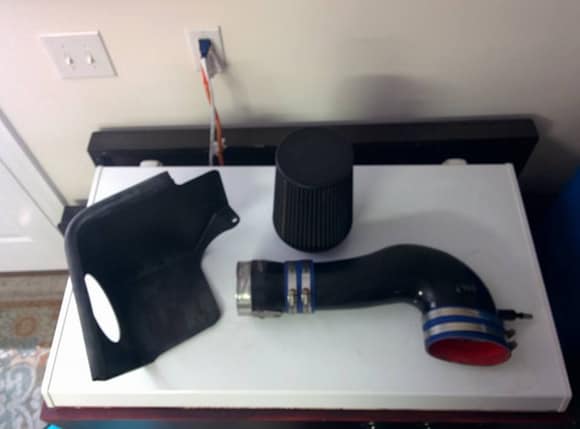 $300 - C&L Street Intake with 83mm MAF housing. I had it powder coated black awhile back. In near perfect condition. Very simple installation - just remove your old intake, swap your MAF, install the tube, shield, and filter, and tune the vehicle. I'll clean the filter before pickup.

Retails for $329.