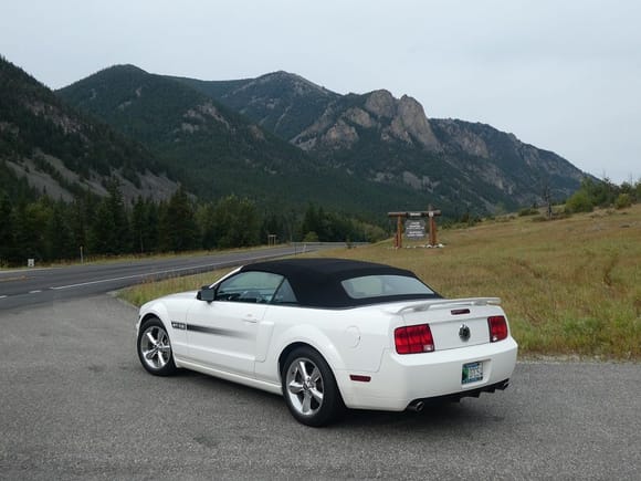 Starting the Beartooth Highway in Montana.