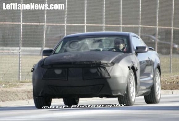1 spied 2009 ford mustang