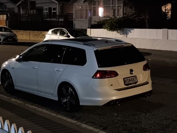 First night out in the cold (garage is the next step)