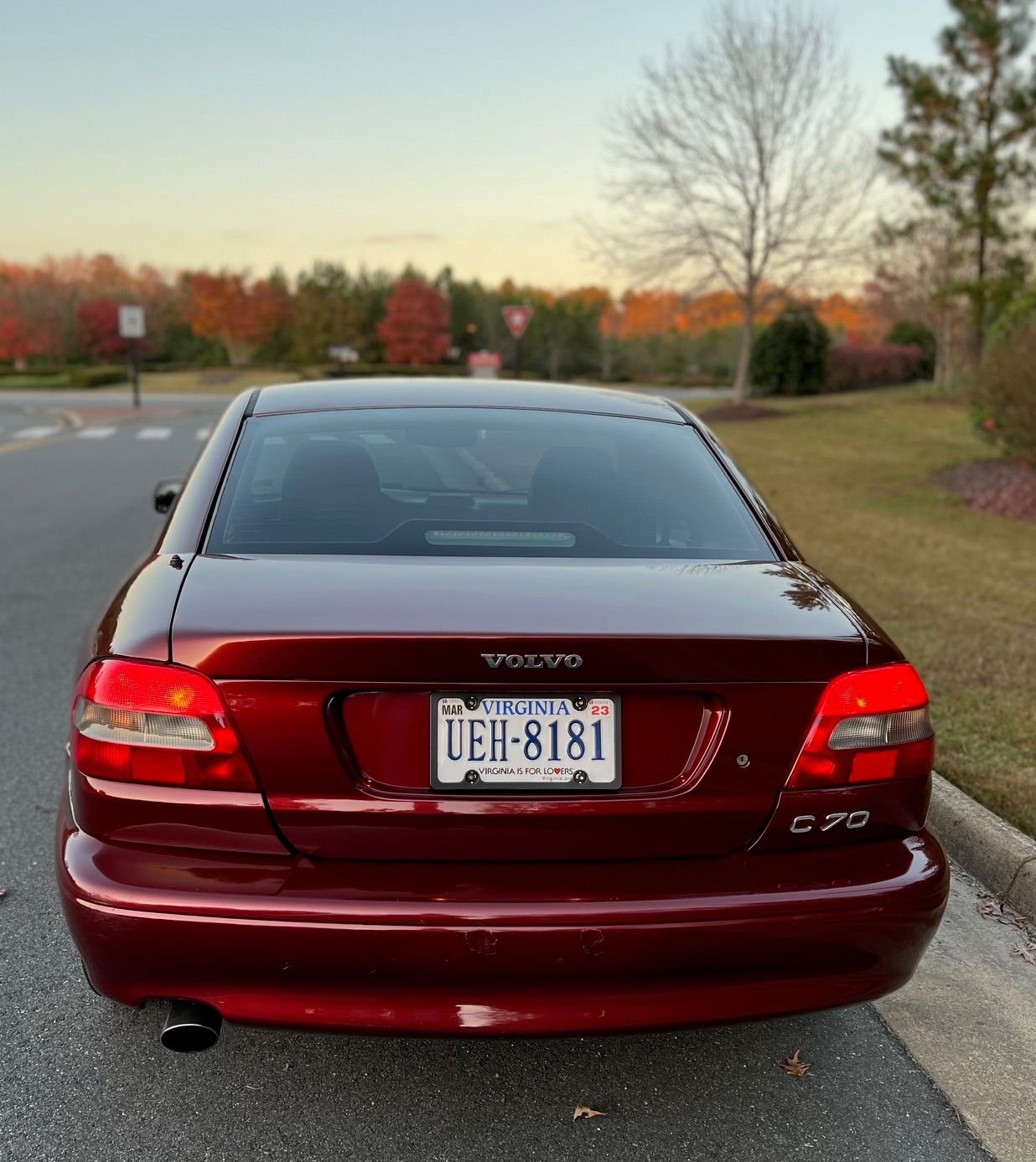 2001 Volvo C70 - 2001 Volvo C70 Coupe HPT, Venetian Red, Charcoal Leather, AT, Unmodified - Used - Ruther Glen, VA 22546, United States