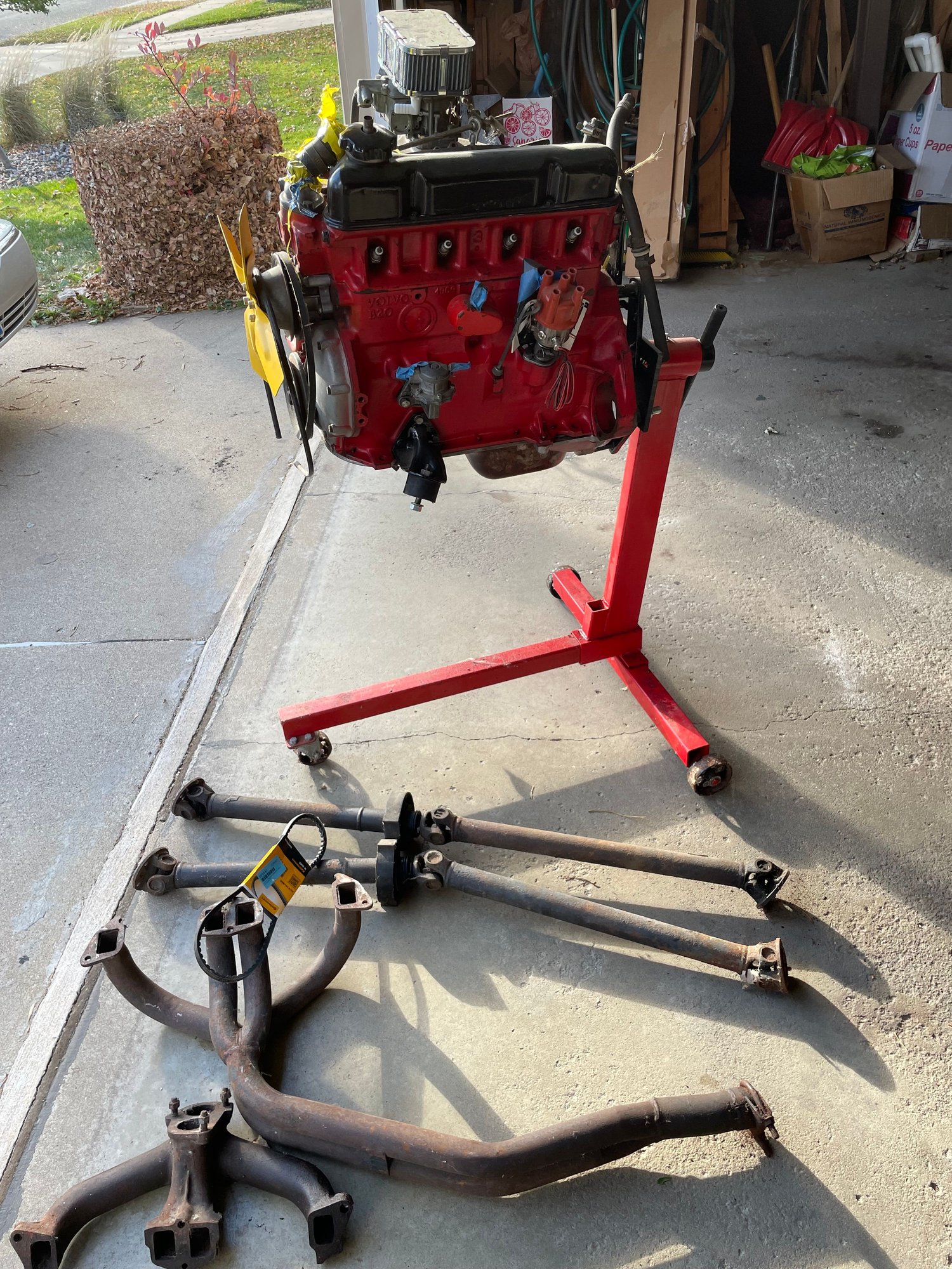 Engine - Complete - 1972 P1800 Engine with Exhaust - Used - 1980 Volvo All Models - Rochester, Mn, MN 55906, United States