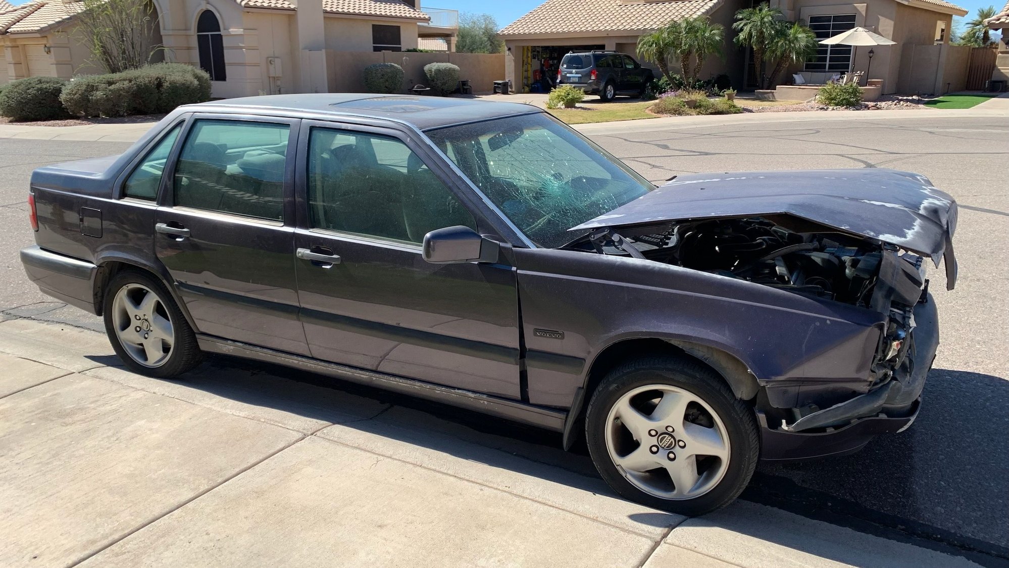 1995 Volvo 850 - 1995 Volvo Turbo Sedan. Parts car (Phoenix) - Used - VIN YV1LS5713S1217200 - 153,853 Miles - 5 cyl - 2WD - Automatic - Sedan - Purple - Phoenix, AZ 85048, United States