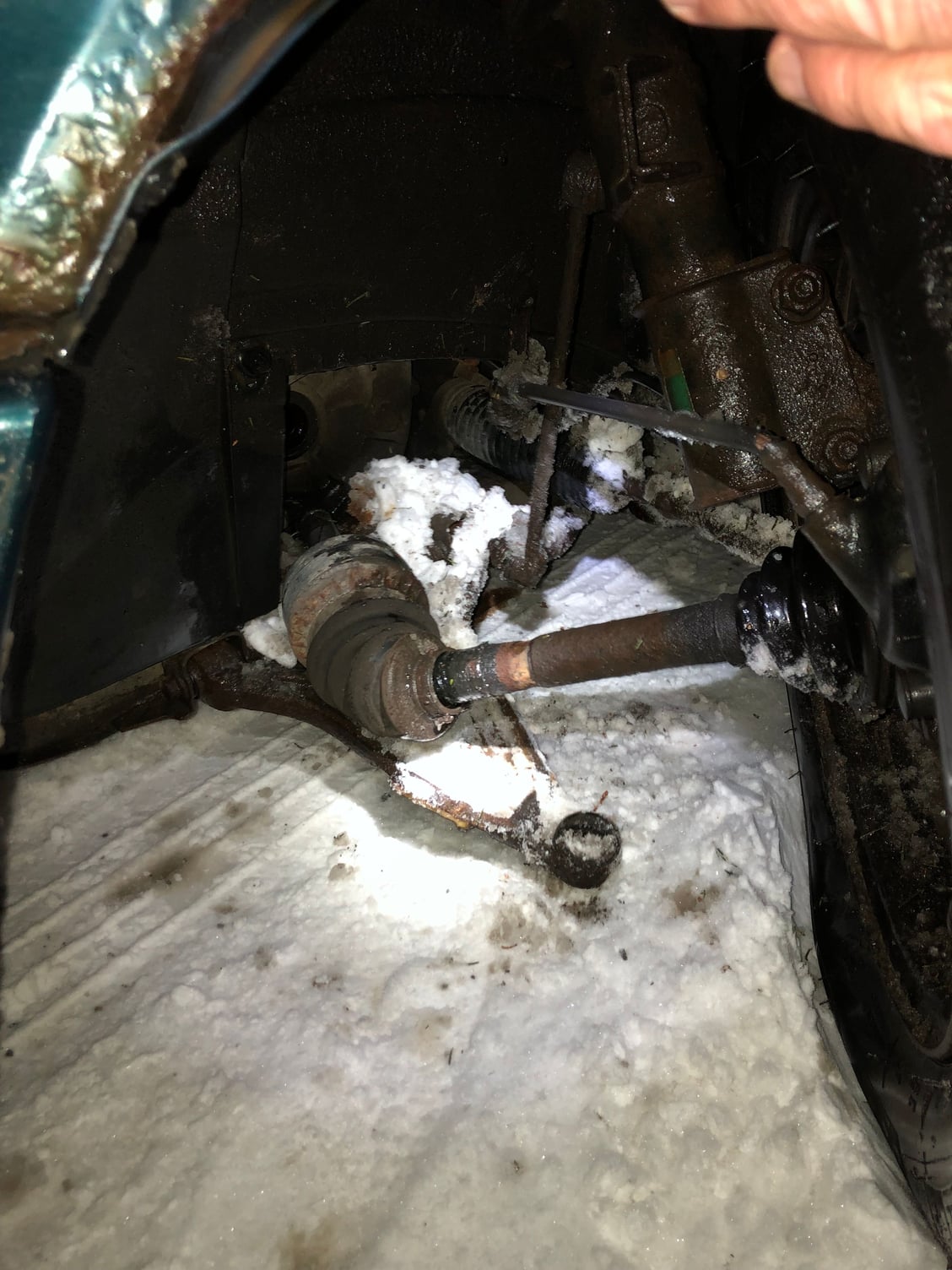 control arm ball joint broken while driving - Volvo Forums - Volvo