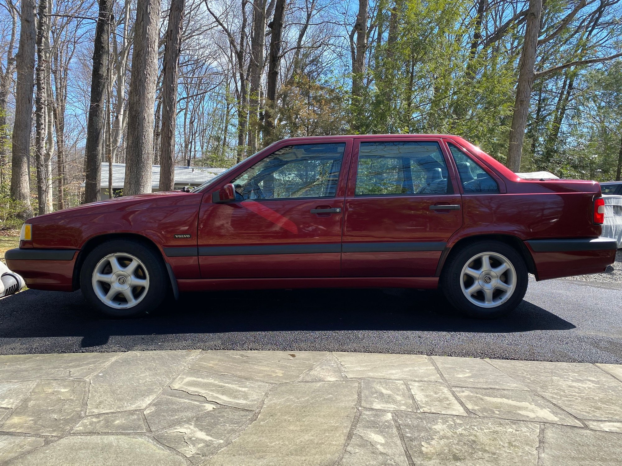 1996 Volvo 850 - 1996 850 GLT - 38k Miles - Used - VIN YV1LS551T1335530 - 38,170 Miles - 5 cyl - 2WD - Automatic - Sedan - Red - Alexandria, VA 22306, United States