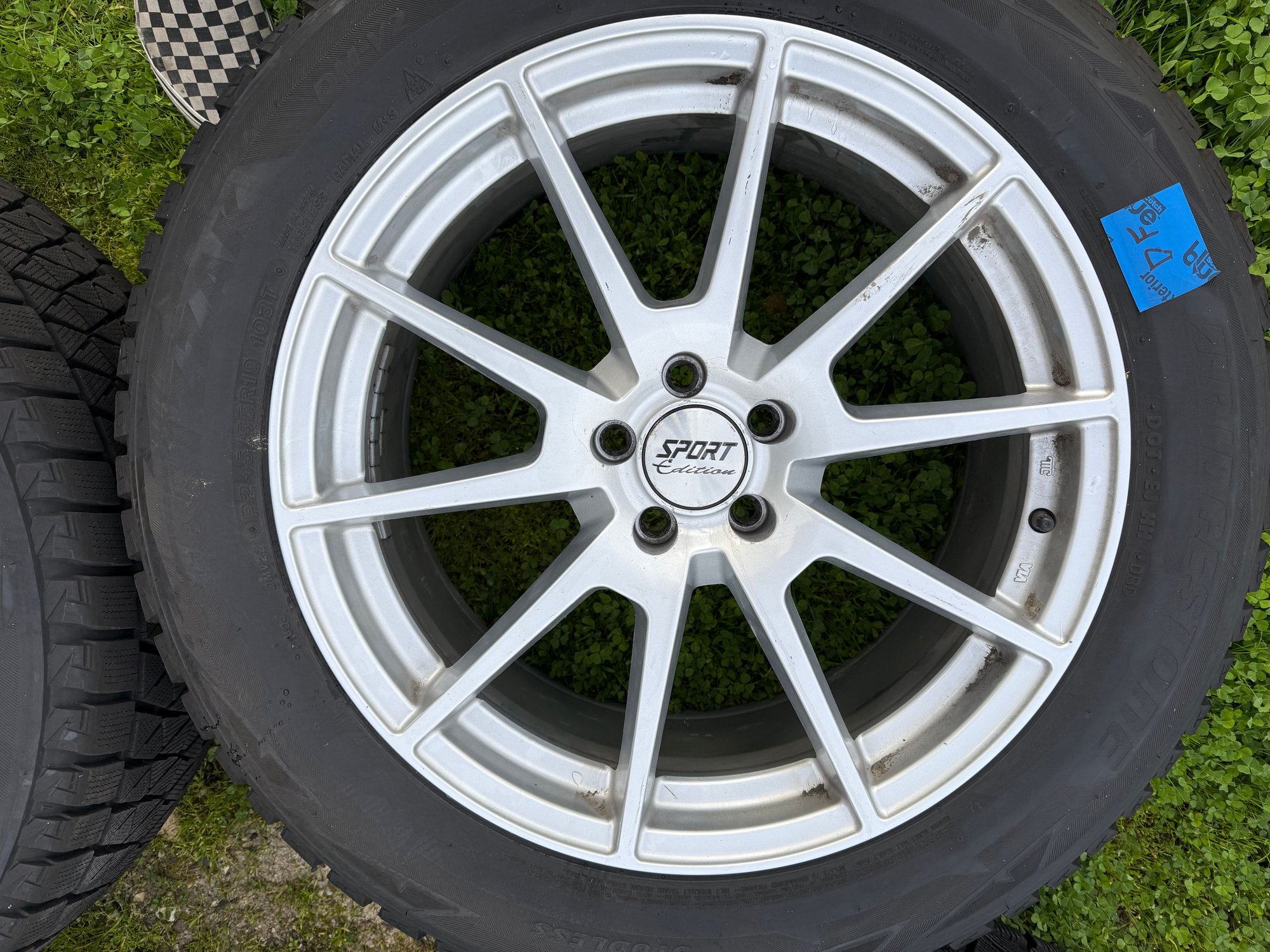 Wheels and Tires/Axles - 19 inch Winter wheels/tires for Volvo, off XC90 - Blizzaks - $500 o.b.o. - Used - 0  All Models - Monterey, CA 93940, United States