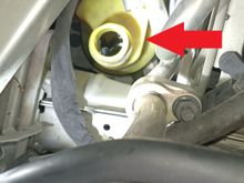 In this photo the current level is exactly where the arrow points just at bit over the metal piece at the base of the reservoir which seems to me to be quite low?
