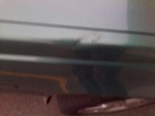 going to replace this passenger side fender cause of some dents cant find one the right color so I will just get one and worry about paint latter