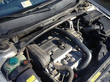 The motor is just as clean underneath as the top!