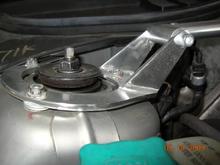 shimmed strut brace boot