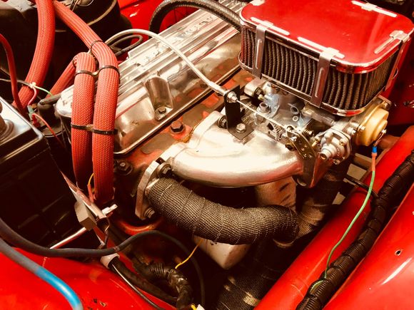 Large intake and header setup