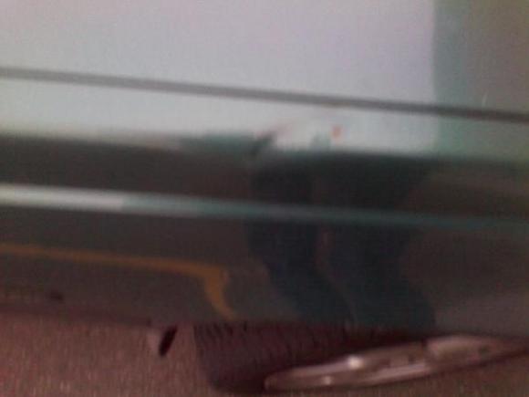 going to replace this passenger side fender cause of some dents cant find one the right color so I will just get one and worry about paint latter