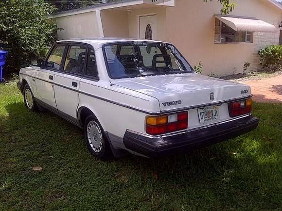 1993 Volvo 240. My son just picked this up for $900.