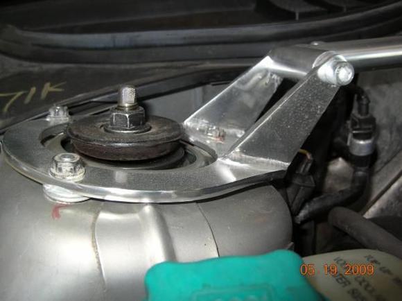 shimmed strut brace boot