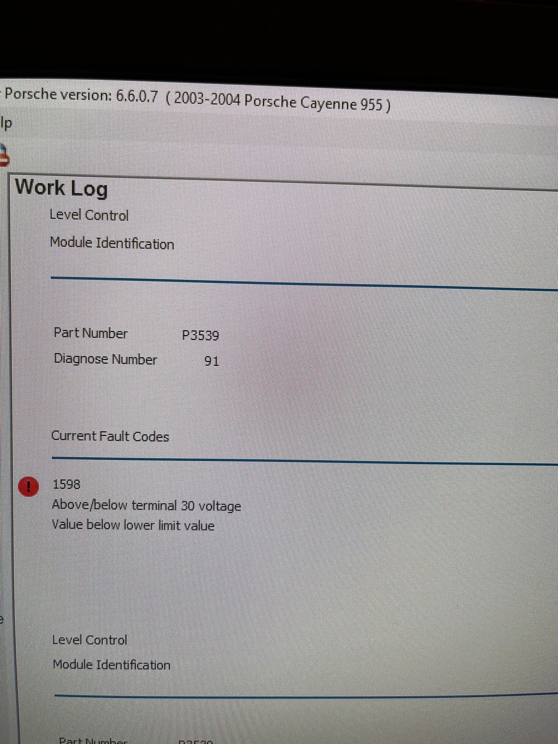 Cayenne Air suspension warning HELP Porsche Forum and