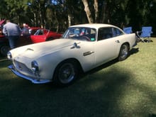 This was the only Aston Martin at the Hilton Head Concours this weekend other than the two new cars from an Aston dealer.