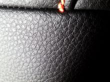 the tip will retract and you won't see the hole anymore.