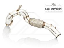 Fi Exhaust for Audi S3 2.0TFSi – Catless DownPIpe.