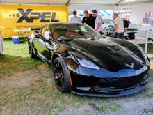 This beautiful Z06 was our feature vehicle in the booth...what will we have this year? Come by and check out our booth!