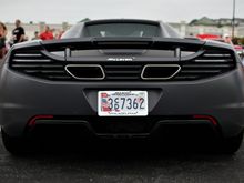 Matte Black Mclaren MP4-12C Spider at Hunt Valley Horsepower in Maryland. Great photos by Chris Beal.