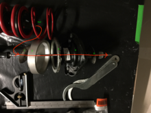coilover mounting components