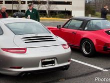 Chuck's Carrera S has a 'friend'.