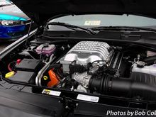 Challenger Hellcat engine - this is what 707hp looks like.