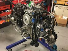 Another progress shot, things are starting to take shape. The turbos are on!