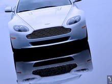 Mirror Mirror with a Aston Martin V8 Vantage